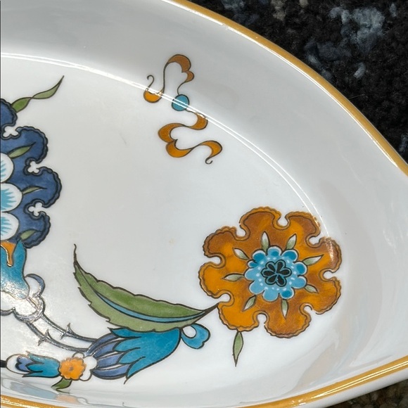 1970s RARE VINTAGE ROYAL WORCHESTER PALMYRA COLLECTION OVAL SERVING DISH 9" OVAL - Picture 9 of 15